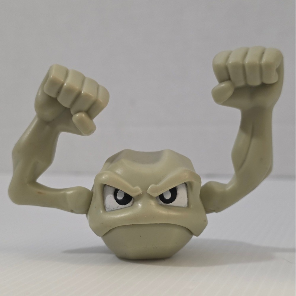 Jakks Pokemon Action Figure 2in Tan Fair 2007 Geodude